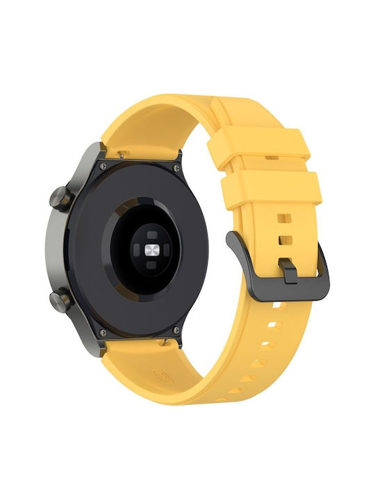 Silikon Tragbare 22mm Allgemeine Verwendung Gelb