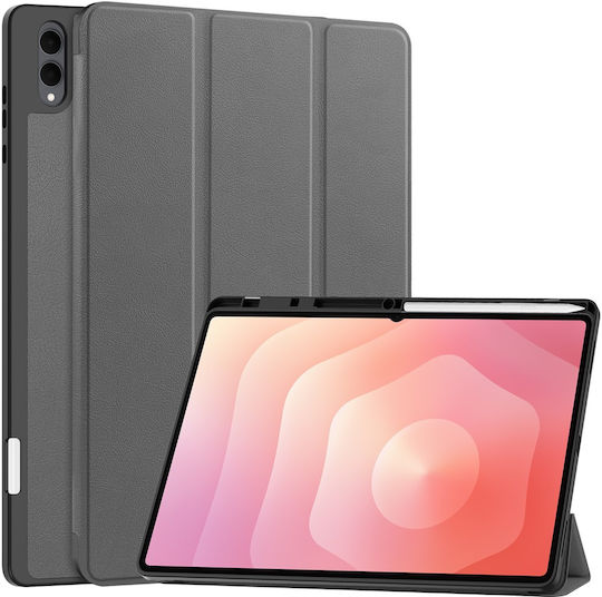 Θήκη Samsung Galaxy Tab S11 Ultra Smartcase Χώρο Γραφίδα Γκρι