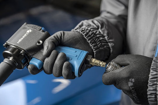 Högert HT4R626 Air Impact Wrench 1/2 Square Drive with Maximum Torque 69.34 kgm