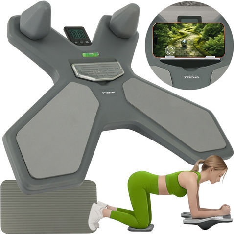 Trizand Multicolour Abs Trainer With Mat