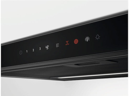 Electrolux Schiebbarer Dunstabzug 90cm Schwarz