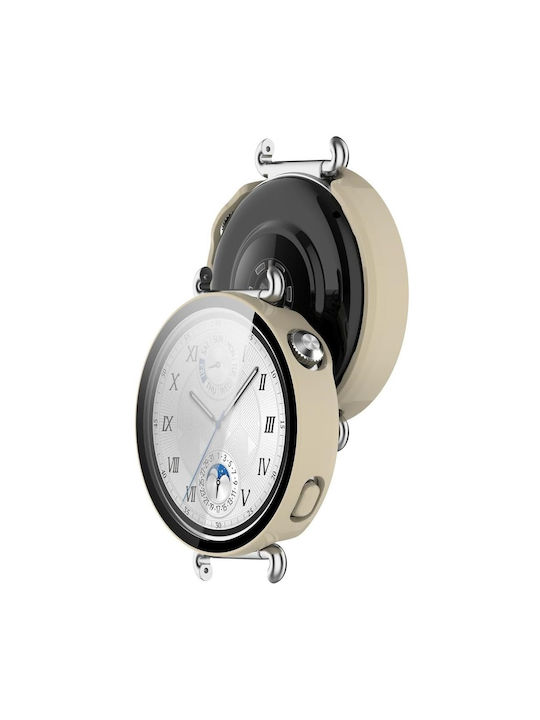 2 1 Θήκη + Γυαλί Huawei Watch Gt 6 41mm Μπεζ