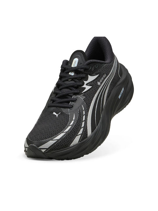 Velocity Nitro 4 GTX Bărbați Pantofi sport Alergare Negre Impermeabile cu Membrană Gore-Tex