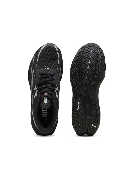 Velocity Nitro 4 GTX Bărbați Pantofi sport Alergare Negre Impermeabile cu Membrană Gore-Tex