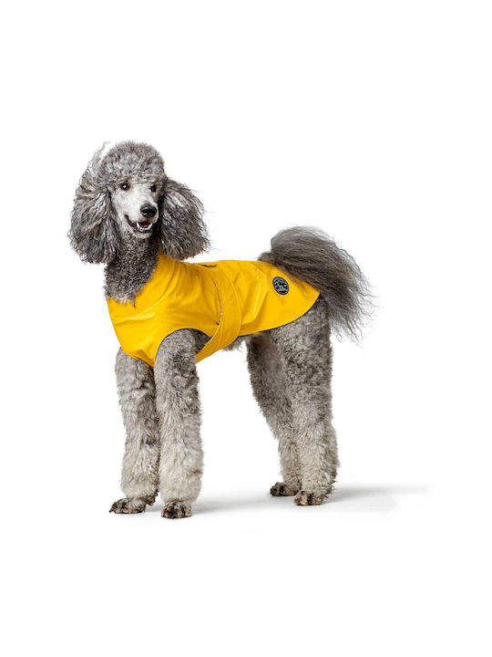 Hunter Yellow Waterproof / Windproof Dog Coat with 30cm Back Length
