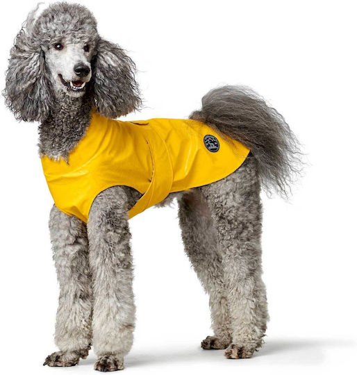 Hunter Yellow Waterproof / Windproof Dog Coat with 30cm Back Length