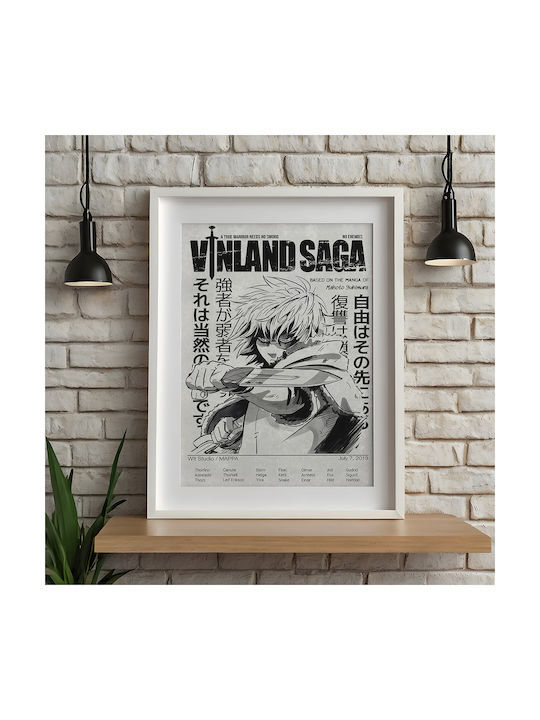 Poster Vinland Saga Thorfinn An154 21cm X 30cm