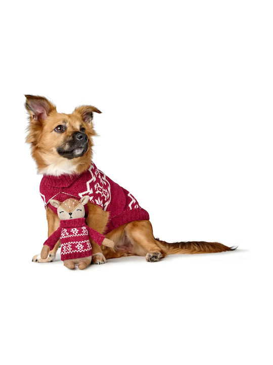 Hunter Birka Knitted Sweater 50cm Red