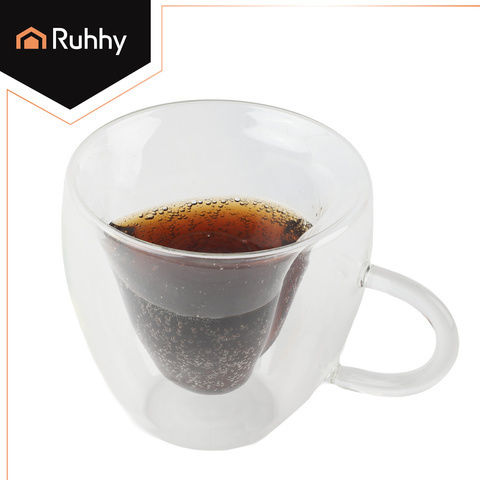 Ruhhy Mug Glass Transparent 240ml
