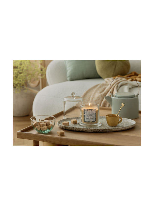 Laura Ashley Aromatisches Soja-Kerze in Gefäß mit Parfüm Lotus & Orchidee 210g