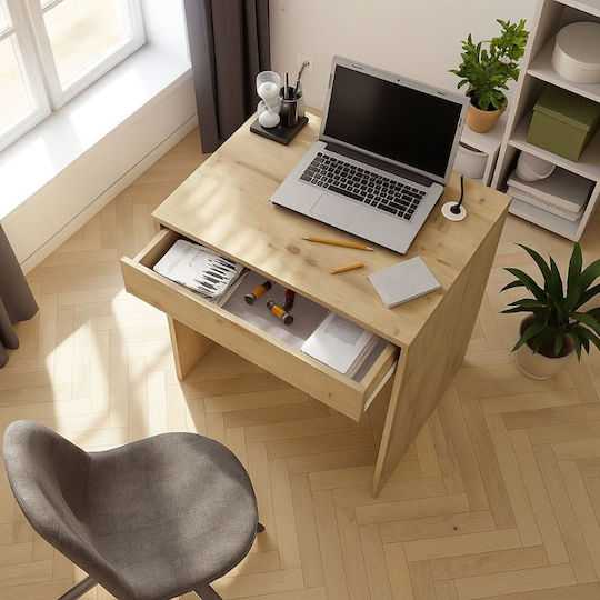 Desk Mida Wooden Sapphire Oak 72x60x73.8cm