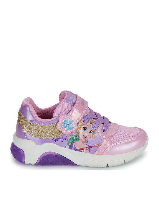 Fadinlight Kinder Sneaker Anatomisch mit Bügel- und Schleifenverschluss Rosa