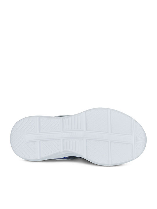 Microspec Kids Sneakers With Hoop & Loop Closure Blue