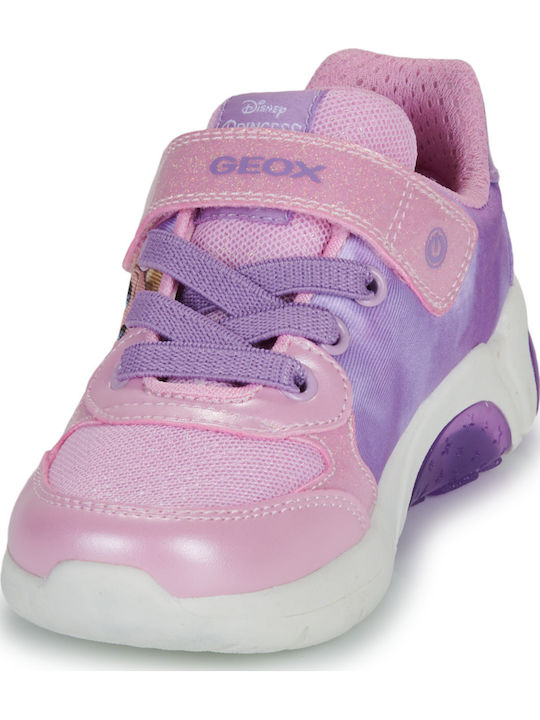 Fadinlight Kinder Sneaker Anatomisch mit Bügel- und Schleifenverschluss Rosa