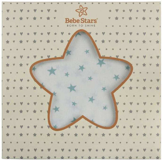 Bebe Stars Baby Bettlaken Grün 100x150cm