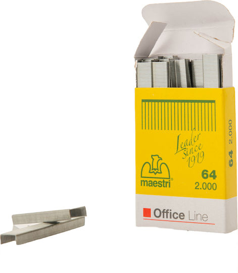 Refill Staples Maestri Office Line No 64 Box 2,000 Staples X 10 Pieces