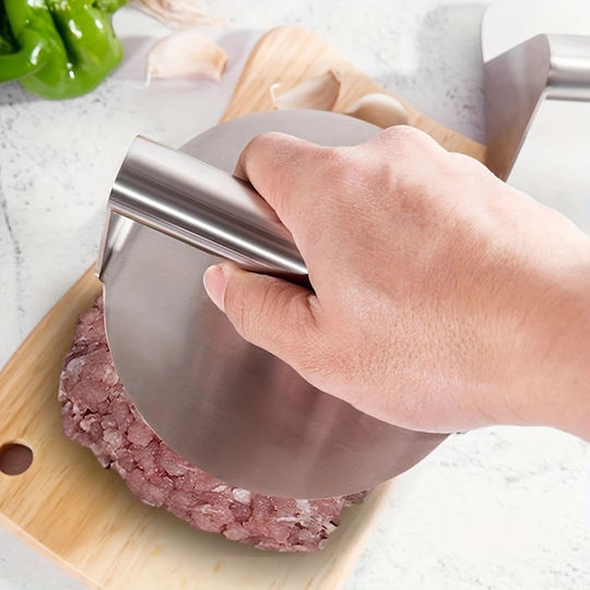 Πρέσσα Burger Stainless Steel Burger Press