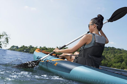 Bestway Hydroforce Surge Elite X1 Sit in Sea Kayak 1 Person Blue 65180