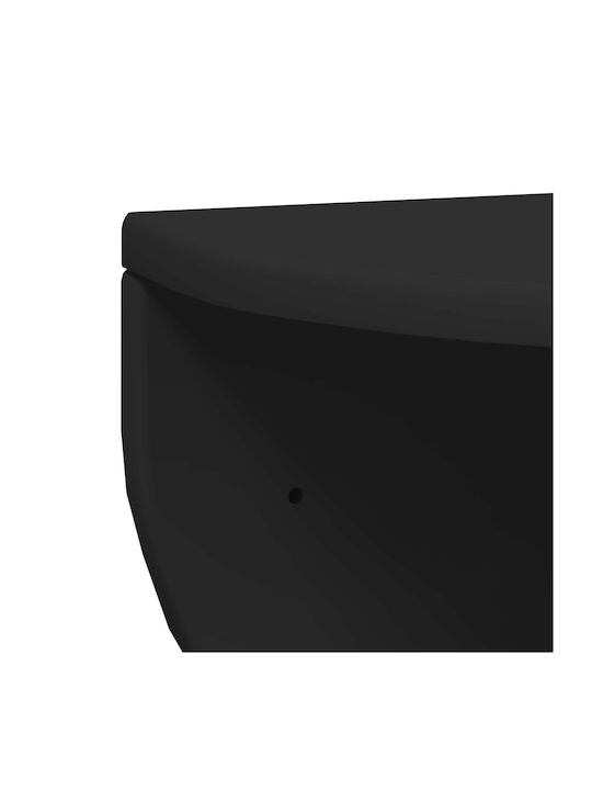 Κομοδίνο Ξύλινο Μαύρο 38x19x19cm