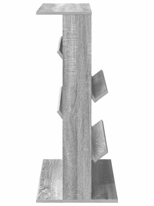 vidaXL Suport Reviste Gri 70x41x96buc 1buc