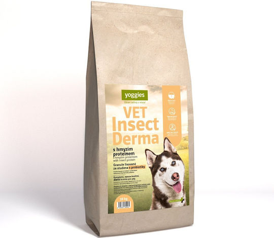 Dry Dog Food Vet Insect Derma Protein of Insects & Probiotics Cold Pressed Yoggies Normal 10 Kg