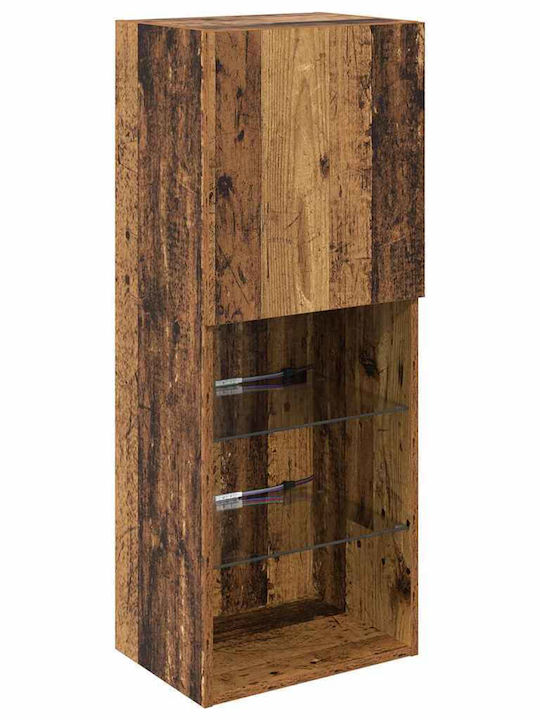 Wohnzimmer TV-Einheit Coffee mit Beleuchtung L40.5xB30xH102cm