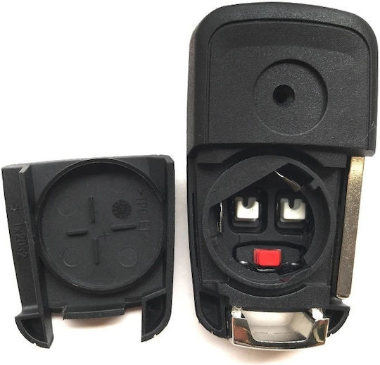 Husă Pentru Chei Auto Compatibilă Opel Chevrolet Vauxhall Spark Cruise Corsa Astra Insignia Zafira 5 Butoane