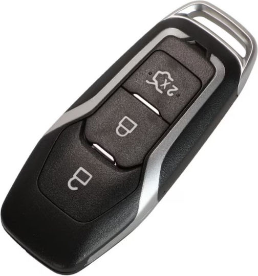 Husă Pentru Chei Auto Compatibilă Ford Mondeo Mustang Focus Fusion S-max Galaxy Explorer 3 Butoane Lamă Hu101