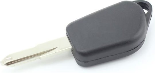 Car Key Case 2 Buttons Battery Holder Peugeot Compatible 206 207 307 407
