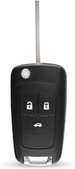 Husă Pentru Chei Auto Compatibilă Opel Vauxhall Chevrolet Buick 3 Butoane