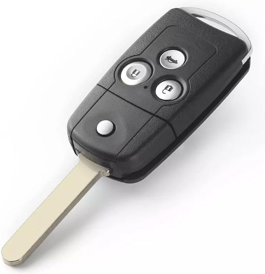 Husă Pentru Chei Auto 3 Butoane Honda Civic Accord Jazz Cr-v Hr-v Odyssey Acura Blade
