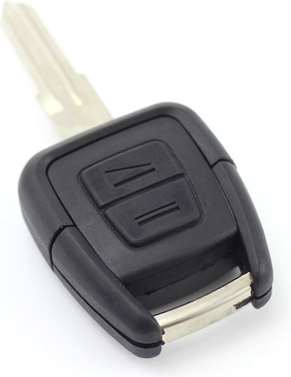 Husă Pentru Chei Auto 2 Butoane Lamă Stânga – Compatibil Opel Vauxhall Astra Corsa Meriva Zafira