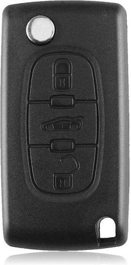 Ключ за кола за Citroen C2 / C3 / C4 / C5 / C6 / C8 / Xsara Picasso