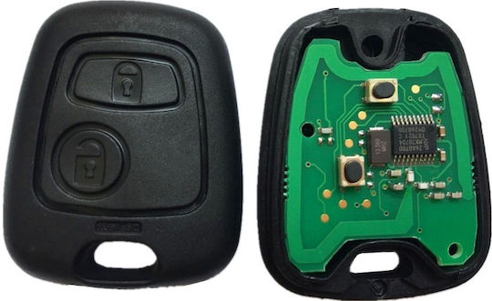 Ключ за кола за Citroen C2 / C3 / C4 / C5 / C6 / C8 / Xsara Picasso