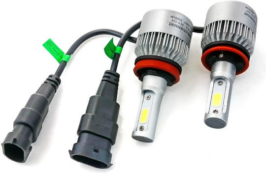 Lămpi Autoturismului S2 / H11 / H8 / H9 Canbus LED 6500K Alb rece 12-24V / 36V 36W 2buc