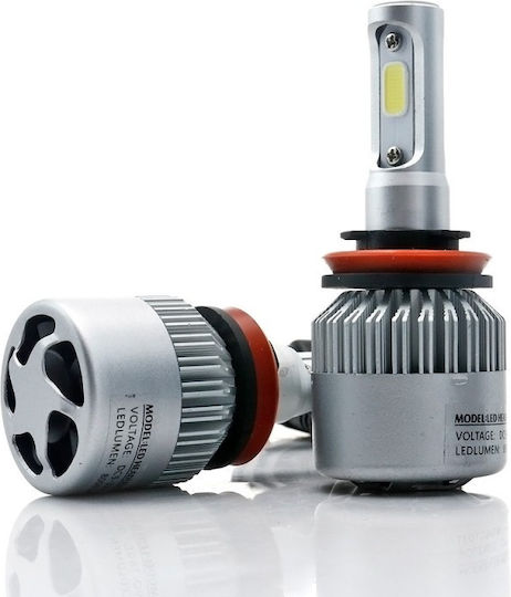 Lămpi Autoturismului S2 / H11 / H8 / H9 Canbus LED 6500K Alb rece 12-24V / 36V 36W 2buc