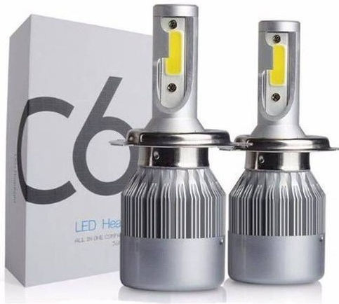 Lamps Car H4 LED 6500K Cold White 12-24V / 32V 36W 2pcs