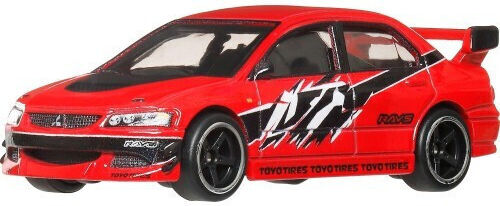 Hot Wheels Premium Fast And Furious Car Mitsubishi Lancer 1:64 for Ages 3+