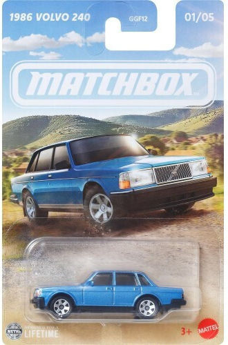 Mattel Matchbox Αυτοκινητάκι 1986 Volvo 240 1:64