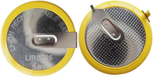 Rechargeable Battery 2025 3.6v 250mah Bmw Lir2025