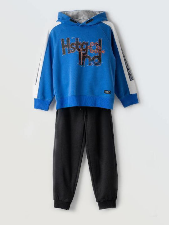 Kids Sweatpants Set Blue 2pcs