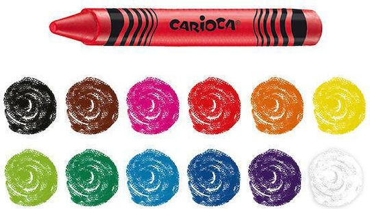 Carioca Buntstifte 12 Farben 12 Stück