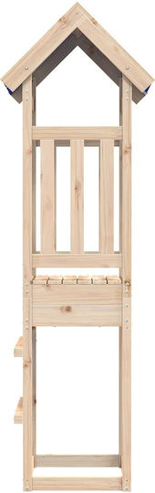 vidaXL Дървена Кула 52.5x46.5x208см. Кафяв