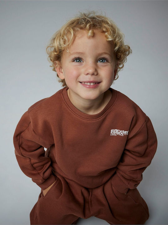 Kinder-Sweatshirt Brown