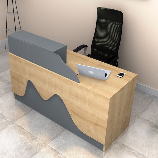 Megapap Office Reception L160xW60xH100cm