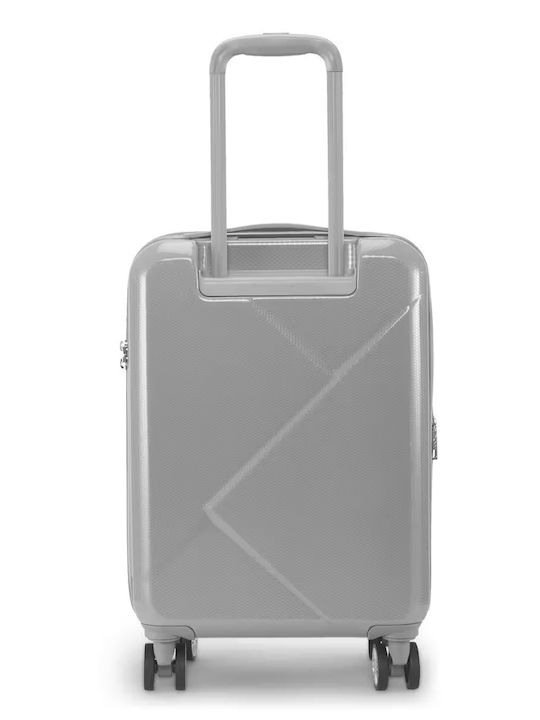 DKNY Cabin Travel Suitcase Grey with 4 Wheels Height 55cm