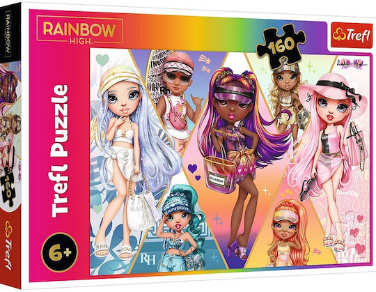Παιδικό Puzzle Rainbow High, Happy Friends για 6+ Ετών 160pcs Trefl