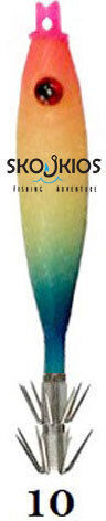 Oceanic Tintenfisch-Jigs Leuchtend 7.5cm/5.2gr 13 Set 2Stück