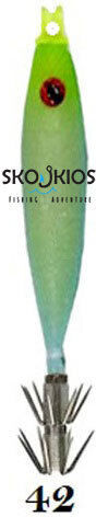 Oceanic Tintenfisch-Jigs Leuchtend 7.5cm/5.2gr 13 Set 2Stück