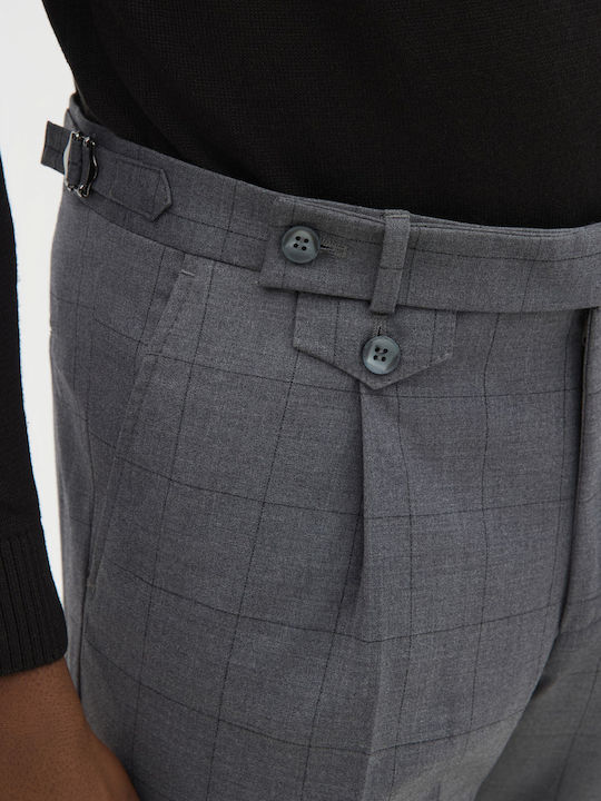 Braddon Trousers Elastic Gray